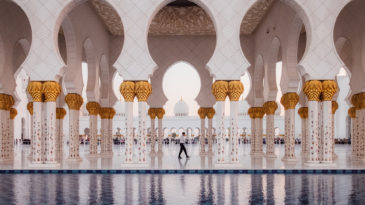 Background image: Sheikh Zayed Grand Mosque