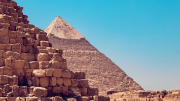 Background image: The Great Pyramids